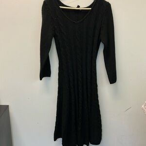Black Sweater Dress